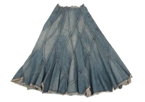 JUNYA WATANABE COMME des GARCONS Cut-off Switching Design Denim Skirt K-135936_002