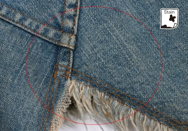 JUNYA WATANABE COMME des GARCONS Cut-off Switching Design Denim Skirt K-135936_011