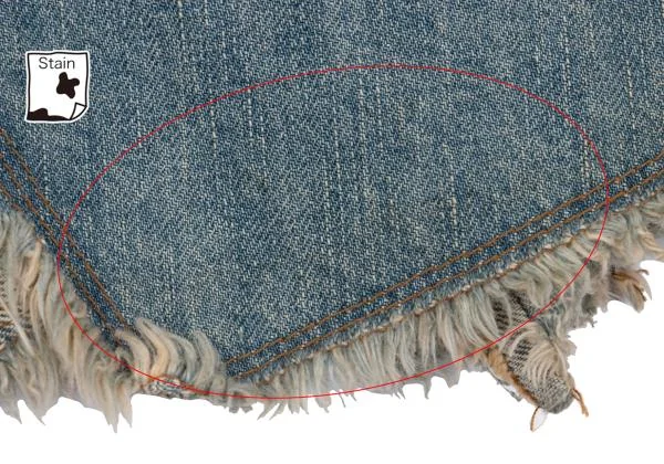 JUNYA WATANABE COMME des GARCONS Cut-off Switching Design Denim Skirt K-135936_013