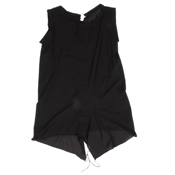 Yohji Yamamoto FEMME Stretch Asymmetry Sleeveless T Shirt K-135942_002