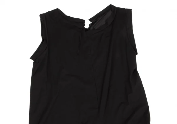 Yohji Yamamoto FEMME Stretch Asymmetry Sleeveless T Shirt K-135942_003