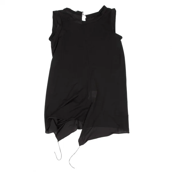 Yohji Yamamoto FEMME Stretch Asymmetry Sleeveless T Shirt K-135942_008
