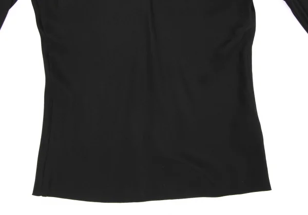 Yohji Yamamoto FEMME Silk Padding Long Sleeve Blouse K-135946_010