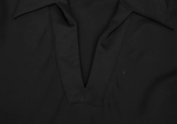 Yohji Yamamoto FEMME Silk Padding Long Sleeve Blouse K-135946_006