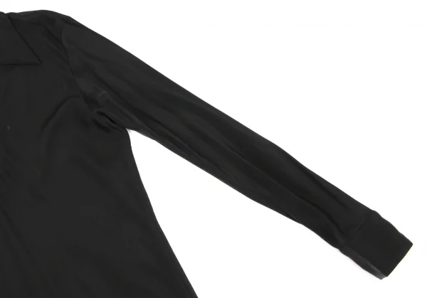 Yohji Yamamoto FEMME Silk Padding Long Sleeve Blouse K-135946_008