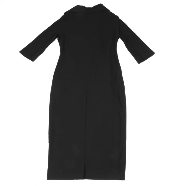 Yohji Yamamoto FEMME Switching Design 3/4 Sleeve Dress K-135956_011