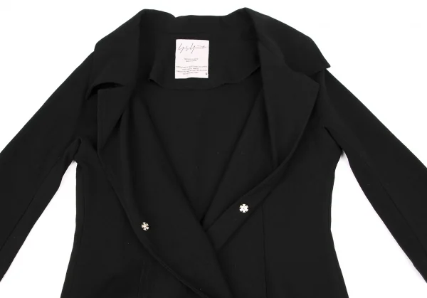 Yohji Yamamoto FEMME Switching Design 3/4 Sleeve Dress K-135956_005