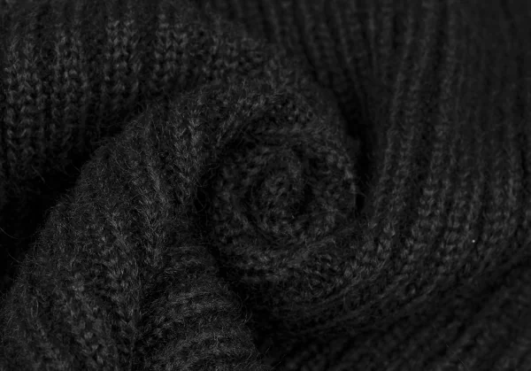 Yohji Yamamoto FEMME Wool Nylon Sleeveless Long Knit Sweater K-135959_011