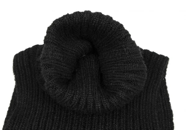 Yohji Yamamoto FEMME Wool Nylon Sleeveless Long Knit Sweater K-135959_005