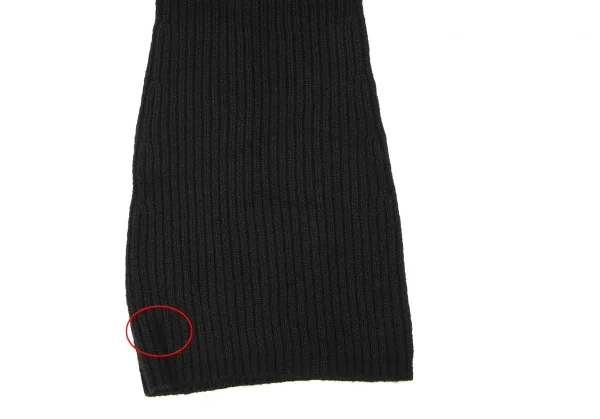 Yohji Yamamoto FEMME Wool Nylon Sleeveless Long Knit Sweater K-135959_007