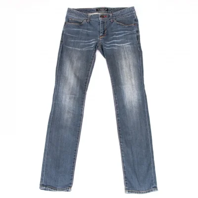 VIVIENNE TAM Washed Skinny Jeans