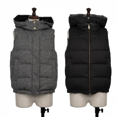 MACKINTOSH PHILOSOPHY Reversible Tweed Down Vest