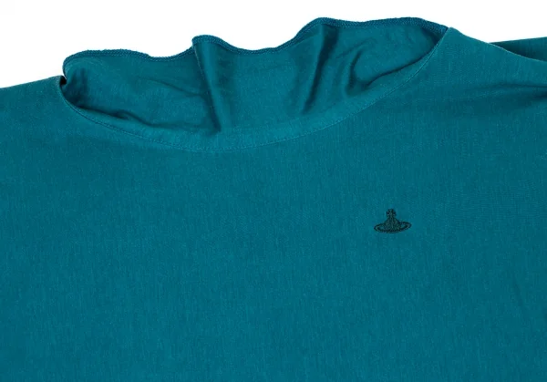 ヴィヴィアンウエストウッド レッドレーベルVivienne Westwood Red Label スクエアデザインベルテッド天竺ワンピース ターコイズブルー2 K-135995_004