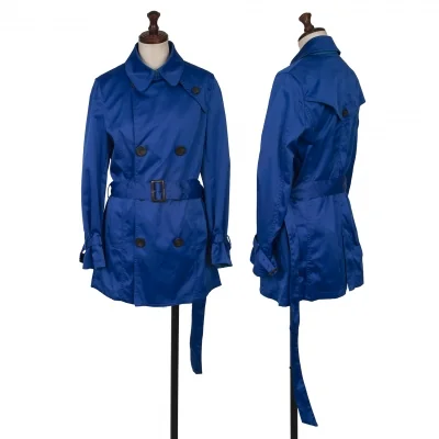 A.T ATSURO TAYAMA Shiny Trench Coat 