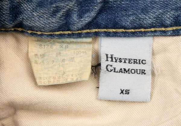 HYSTERIC GLAMOUR Crushed Wash Jeans K-136048_020