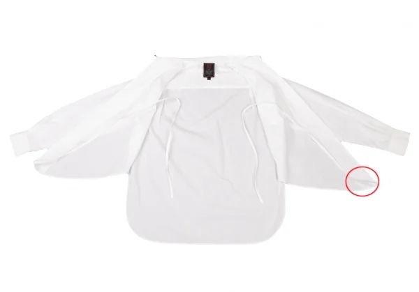 Jean-Paul GAULTIER CLASSIQUE Strap Design Cotton Long Sleeve Shirt K-136056_013