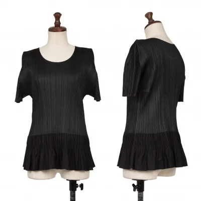PLEATS PLEASE Hem Switching T-shirt