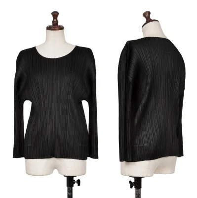 PLEATS PLEASE 3/4 Sleeve Top