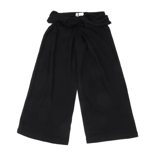 COMME des GARCON Waist Switching Knit Pants Black S-M K-136101_001