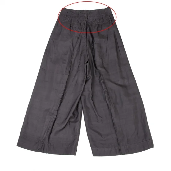 COMME des GARCONS Silk Tuck Wide Pants K-136103_010