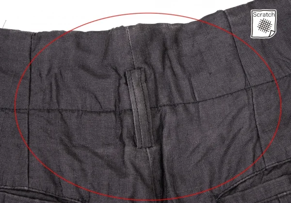 COMME des GARCONS Silk Tuck Wide Pants K-136103_011