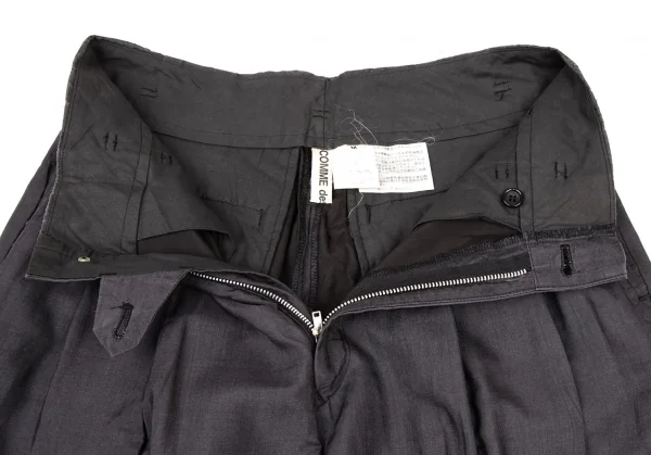 COMME des GARCONS Silk Tuck Wide Pants K-136103_006