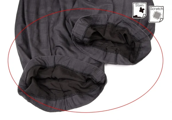 COMME des GARCONS Silk Tuck Wide Pants K-136103_009