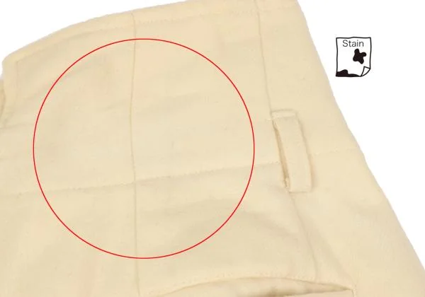 COMME des GARCONS Asymmetry Wool Tuck Wide Pants K-136105_017