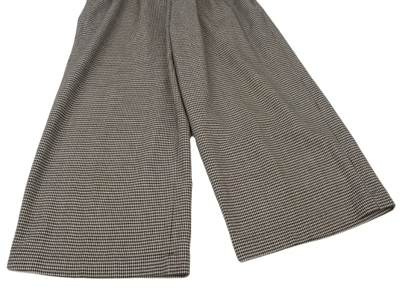 COMME des GARCONS Puppytooth Belted Wide Pants K-136108_010