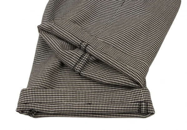 COMME des GARCONS Puppytooth Belted Wide Pants K-136108_011