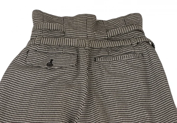 COMME des GARCONS Puppytooth Belted Wide Pants K-136108_013