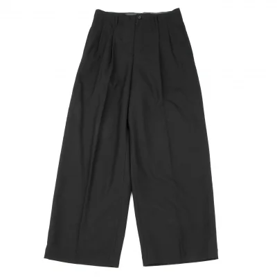 tricot COMME des GARCONS Poly Wool Tuck Pants