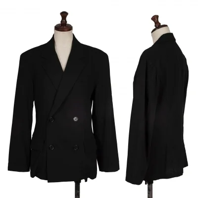Y's Wool Blend Double Jacket