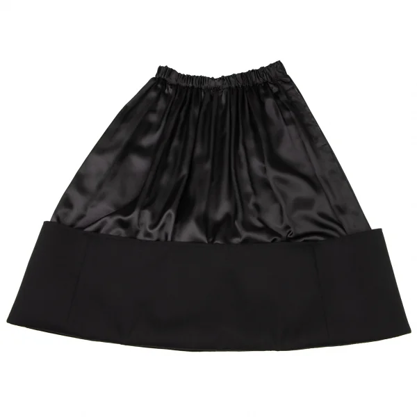 COMME des GARCONS Cut-off Gathered Hem Folded Skirt K-136143_002