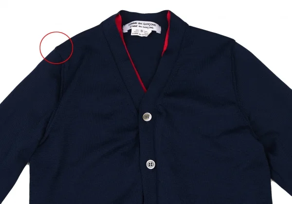 COMME des GARCONS COMME des GARCONS Layered Knit Cardigan K-136146_003