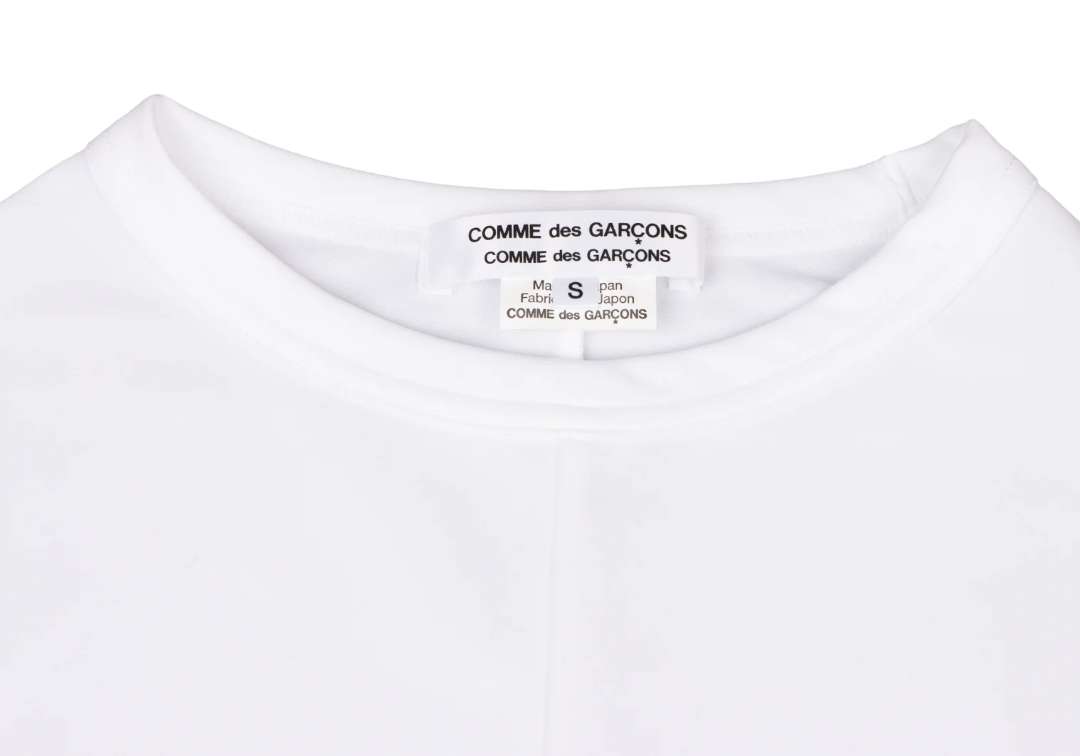 Tシャツ・カットソー COMME DES GARCONS SHIRT WHITE COTTON T-SHIRT Comme des Garçons x KAWS Print Tee Shirt | White / Black