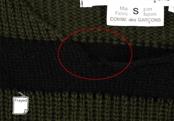 COMME des GARCONS COMME des GARCONS Stripe Knit Sweater K-136150_005