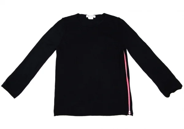 COMME des GARCONS COMME des GARCONS Side Zip Knit Sweater K-136152_002
