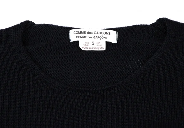 COMME des GARCONS COMME des GARCONS Side Zip Knit Sweater K-136152_004