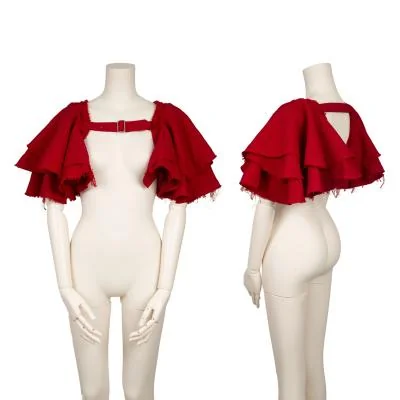 COMME des GARCONS Dyed Poly Frill Harness Sleeves