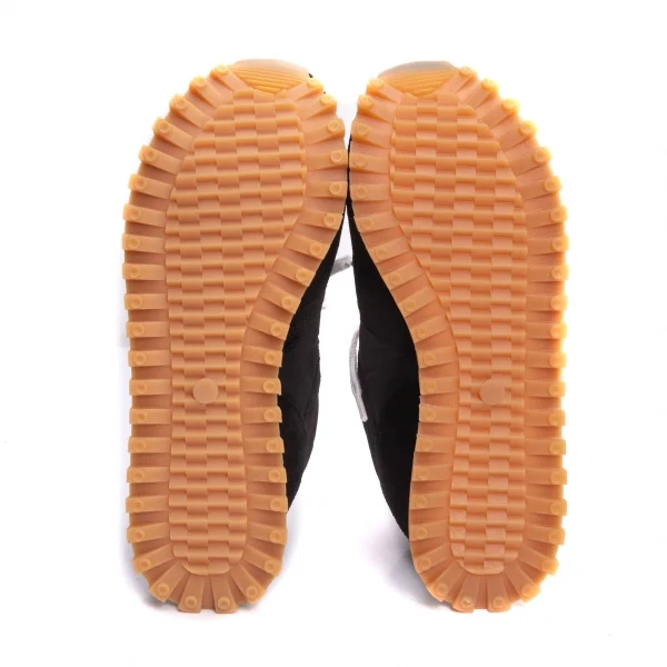 コムコム コムデギャルソンCOMME des GARCONS SPALWART スパルウォートスウェードナイロンスニーカー 黒白36(23位) K-136164_008