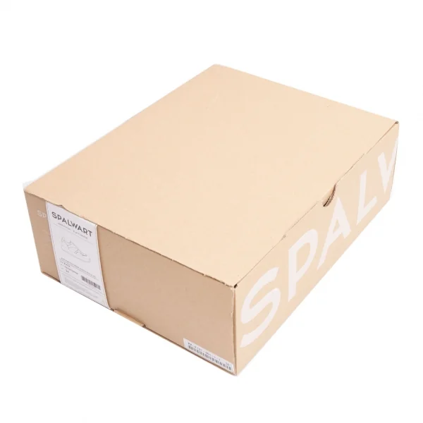 コムコム コムデギャルソンCOMME des GARCONS SPALWART スパルウォートスウェードナイロンスニーカー 黒白36(23位) K-136164_009