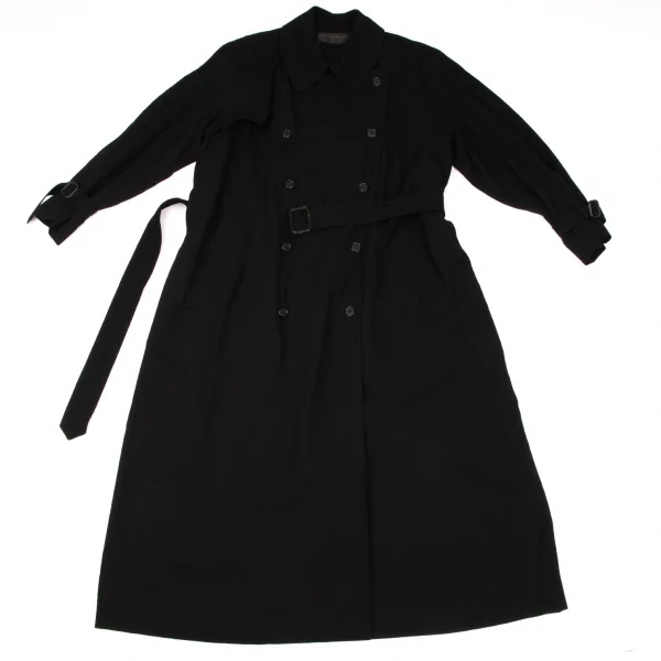 DKNY ESSENTIALS Wool Trench Coat K-136171_002