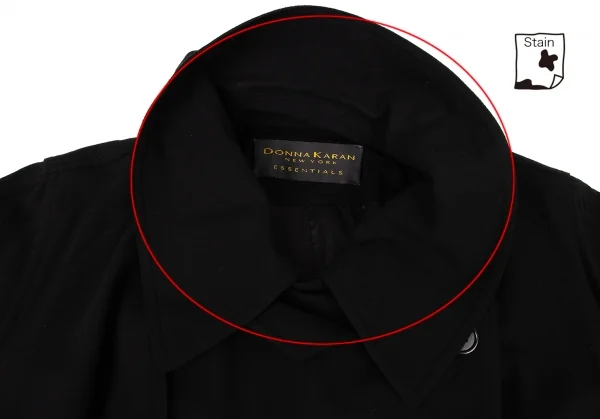 DKNY ESSENTIALS Wool Trench Coat K-136171_005