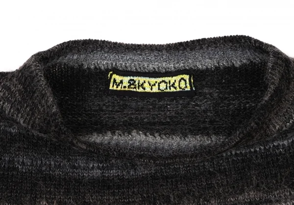 M.&KYOKO Sleeve Flare Decoration Knit Sweater K-136176_005