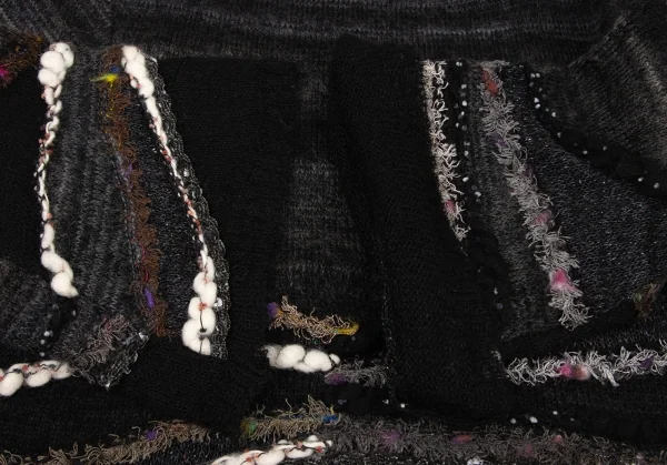 M.&KYOKO Sleeve Flare Decoration Knit Sweater K-136176_007