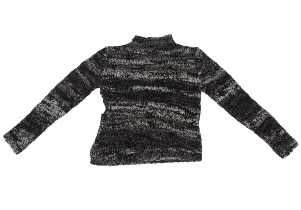 M.&KYOKO Alpaca Blended Switching Wool Knit Sweater K-136179_011