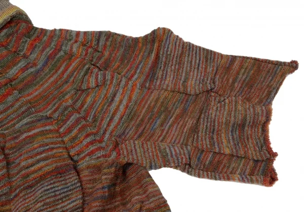 M.&KYOKO Stripe Turtle Neck Knit Tunic K-136180_006