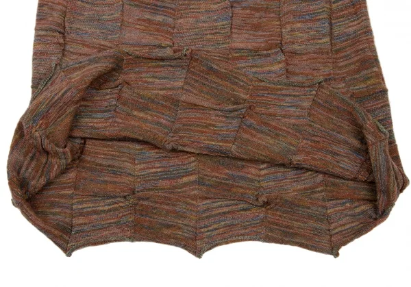 M.&KYOKO Stripe Turtle Neck Knit Tunic K-136180_008