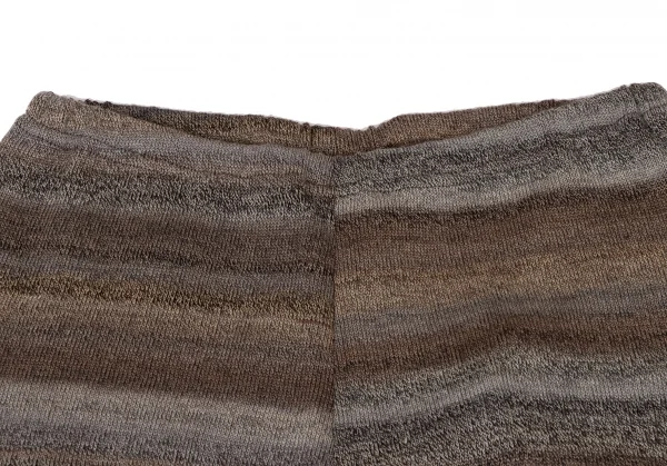 M.&KYOKO Alpaca Blended Stripe Wool Knit Pants K-136182_003